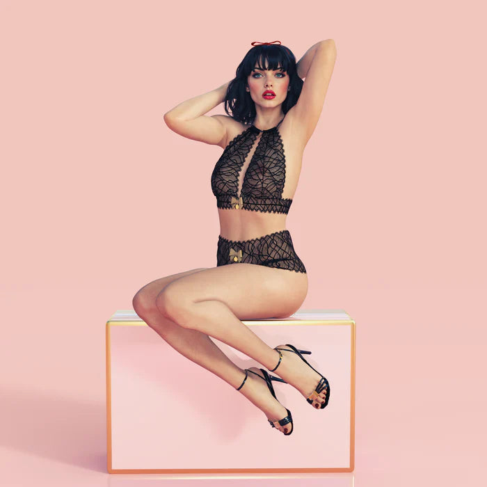 Bettie Page Bralette Lingerie by Bracli- The Nookie