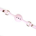 Fairy Pink and White Breathable Ball Gag Kink by Liebe Seele- The Nookie