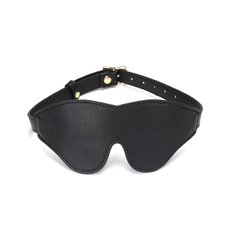  Dark Secret Leather Blindfold Kink by Liebe Seele- The Nookie
