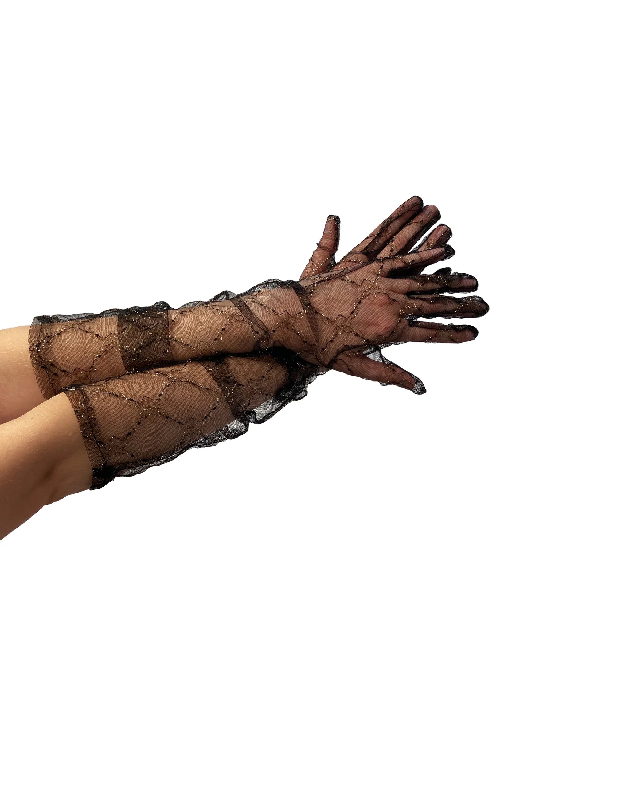  Glitter Gloves Lingerie by Pamela Mann- The Nookie