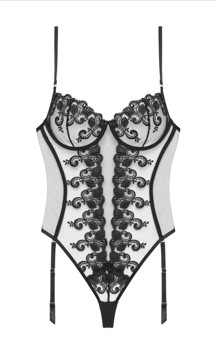 Khloe Bodysuit Lingerie by Perilla- The Nookie