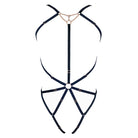  Frisson Body Harness Black Lingerie by Monique Morin Lingerie- The Nookie