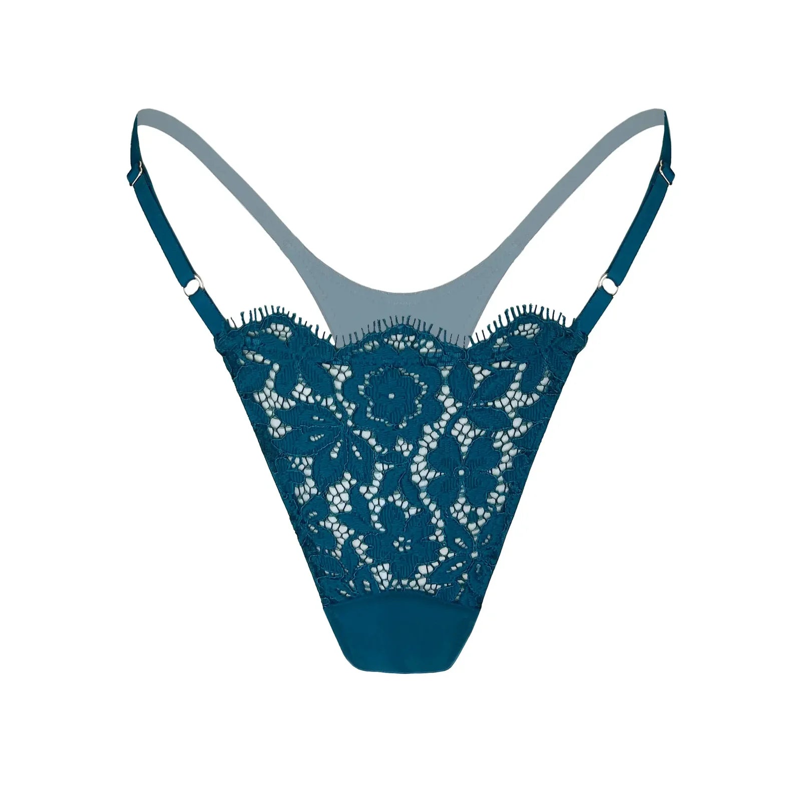  Frisson Micro-G Thong Tourmaline Lingerie by Monique Morin Lingerie- The Nookie