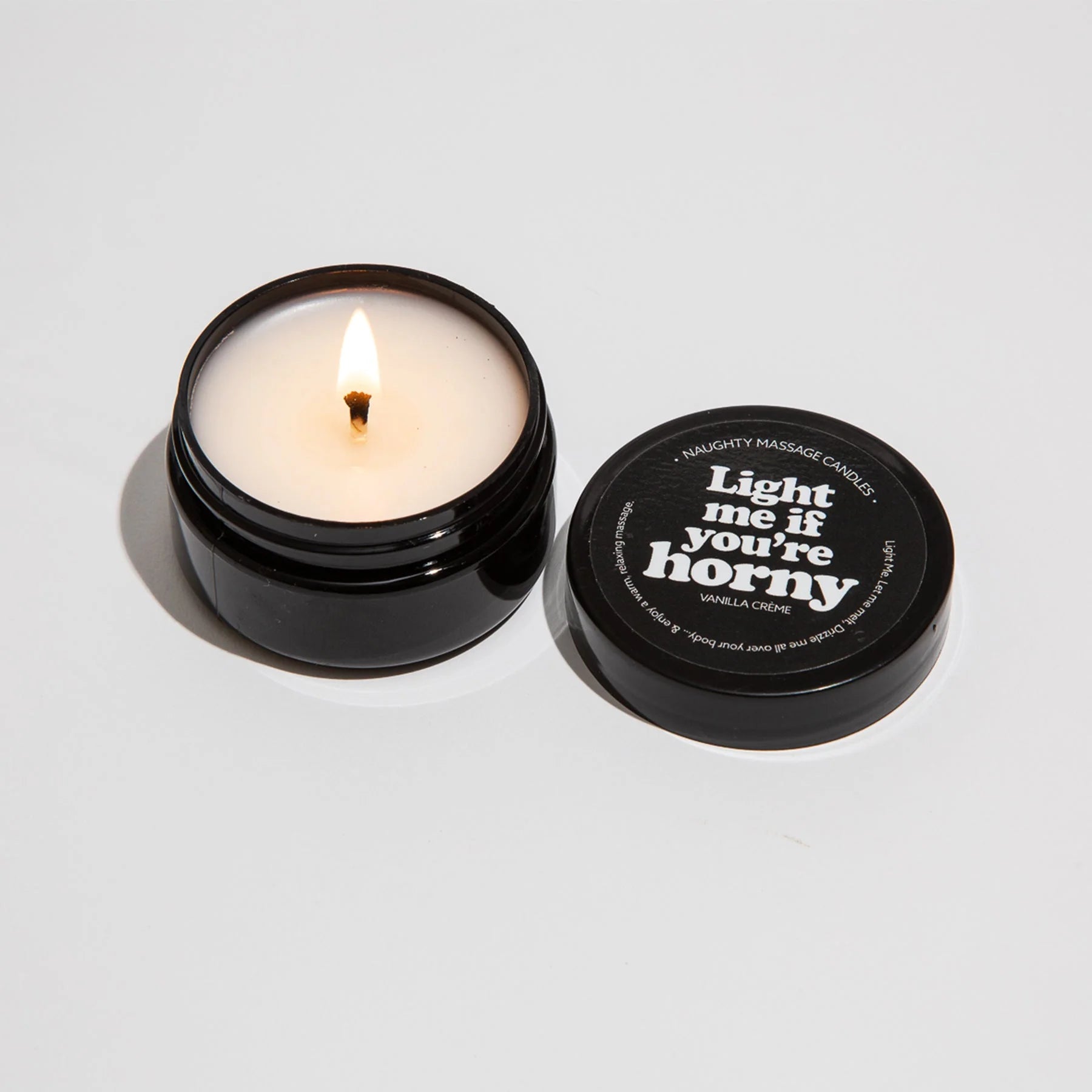  Light Me If You're Horny - Naughty Mini Massage Candle Massage by Kama Sutra- The Nookie