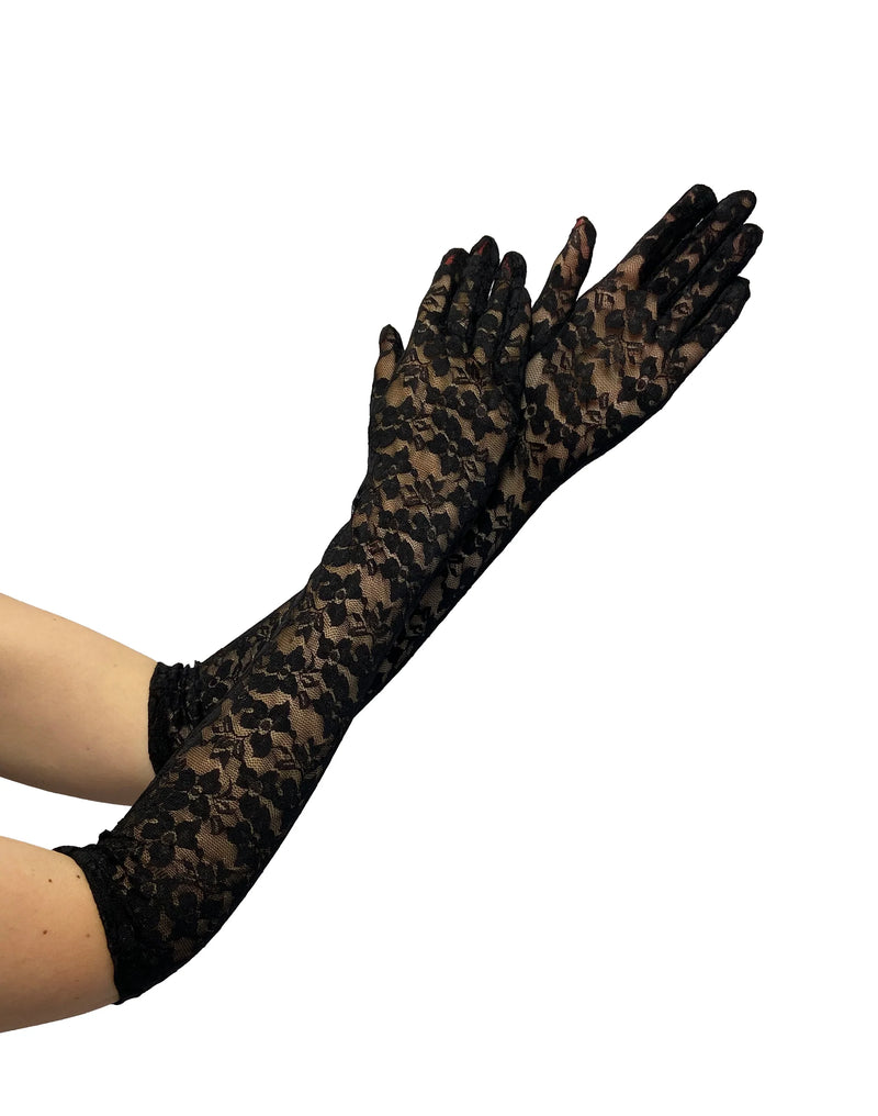  Opera Lace Gloves Lingerie by Pamela Mann- The Nookie