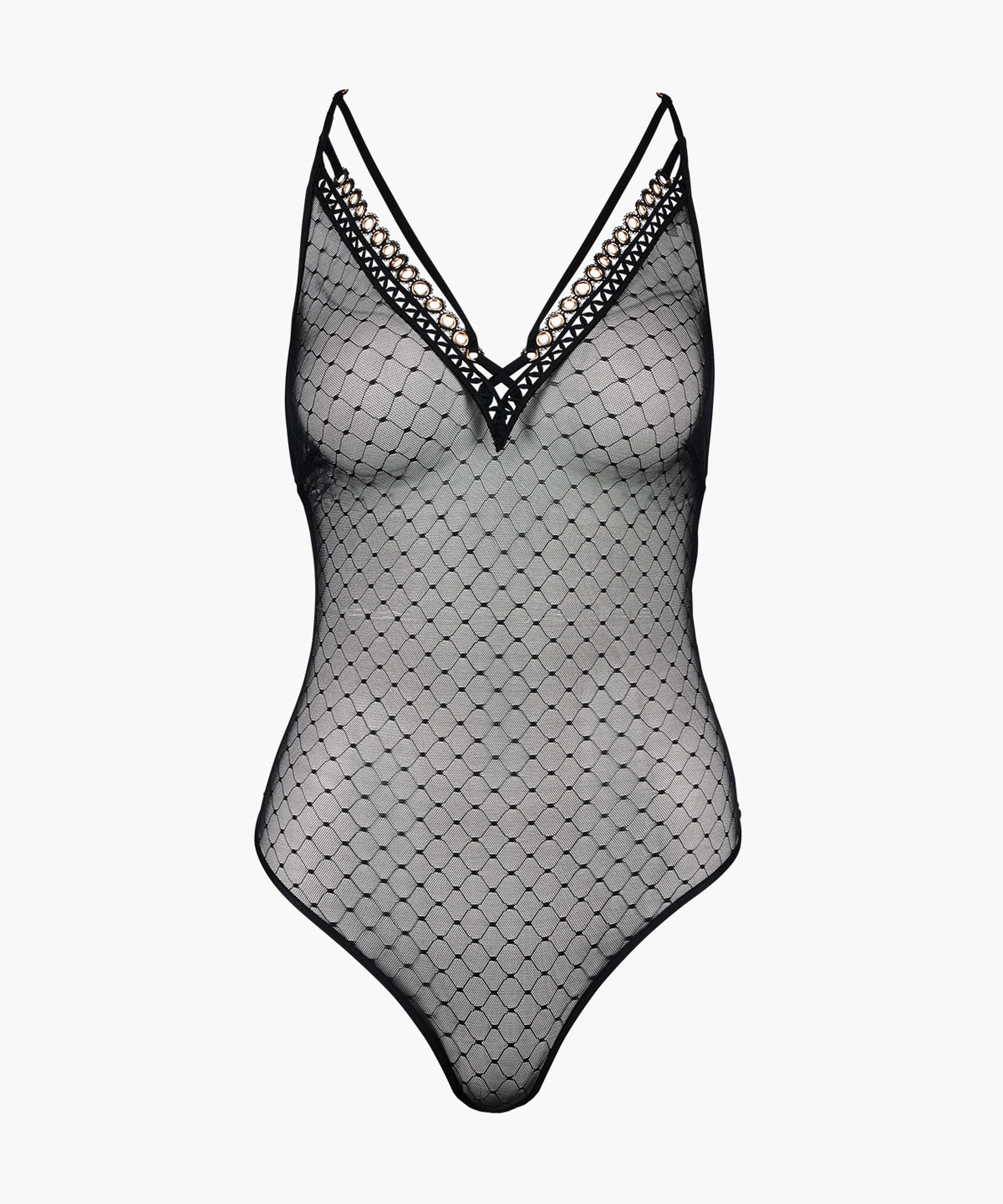  Hot Tension Bodysuit Lingerie by Aubade- The Nookie