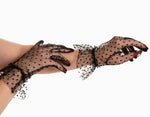  Spot Mesh Gloves Lingerie by Pamela Mann- The Nookie