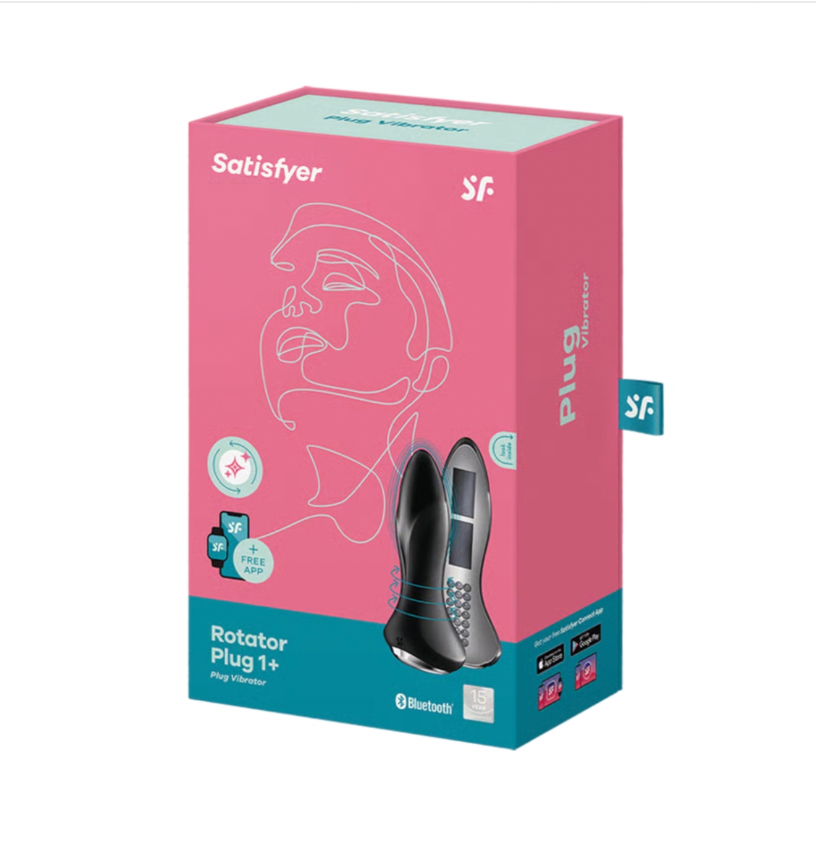 Satisfyer Rotator Plug +1 Vibrator by Satisfyer- The Nookie