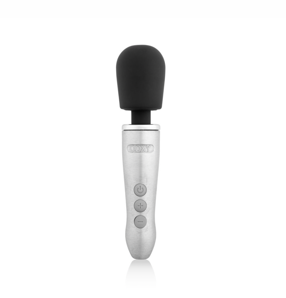 Brushed Metal Doxy Go Vibrator by Doxy- The Nookie