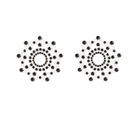 Black Rhinestone Pasties Lingerie by NS Novelties- The Nookie
