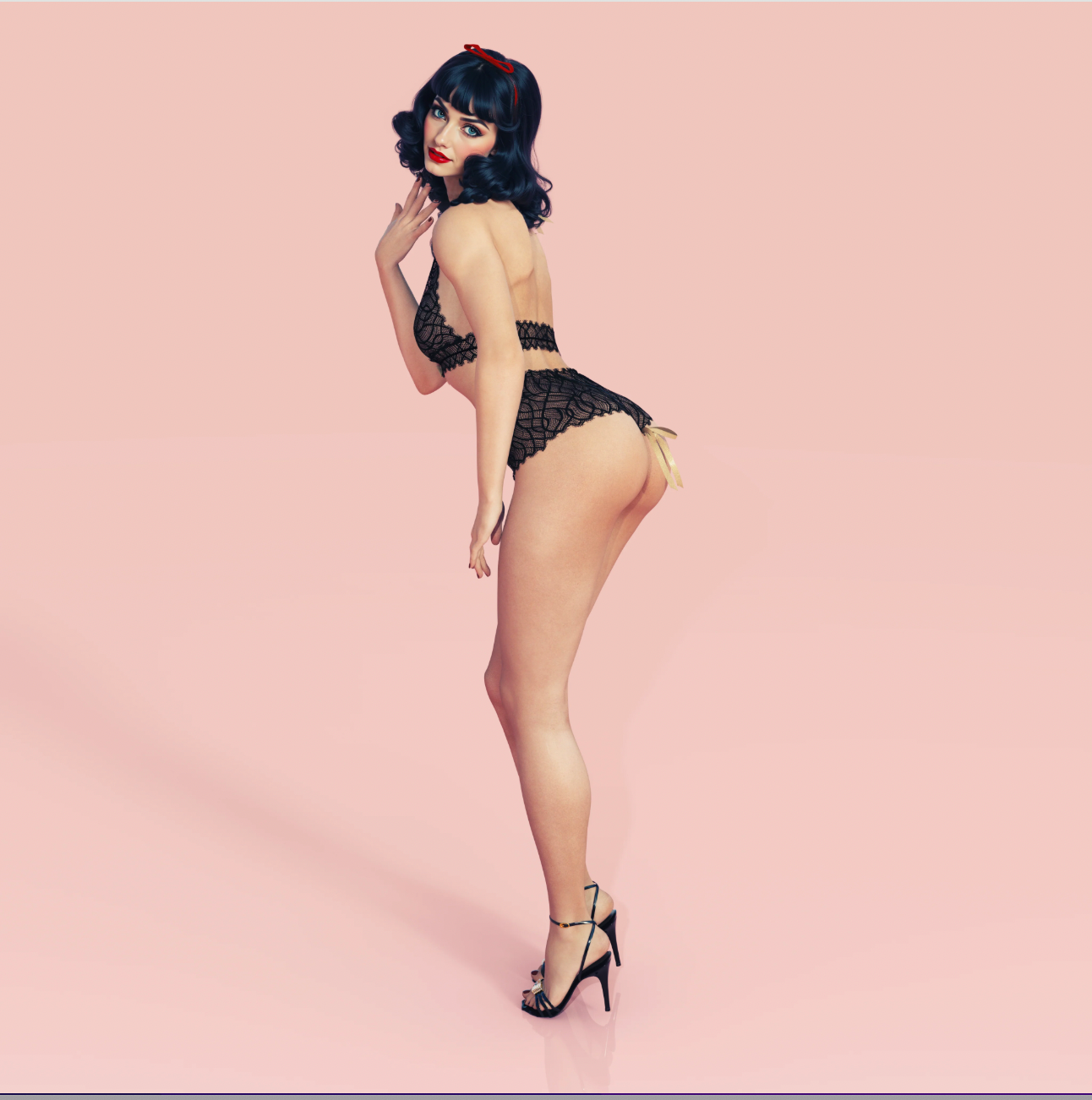 Bettie Page Top Lingerie by Bracli- The Nookie