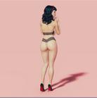 Bettie Page Brief Lingerie by Bracli- The Nookie
