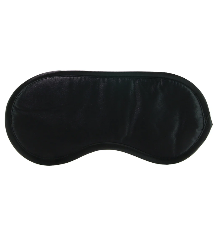 Black Satin Blindfold Kink by Sex & Mischief- The Nookie