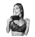 Black Satin Blindfold Kink by Sex & Mischief- The Nookie