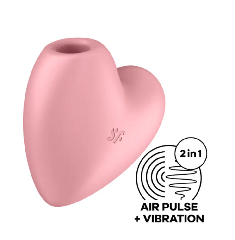 Satisfyer Cutie Heart Vibrator by Satisfyer- The Nookie