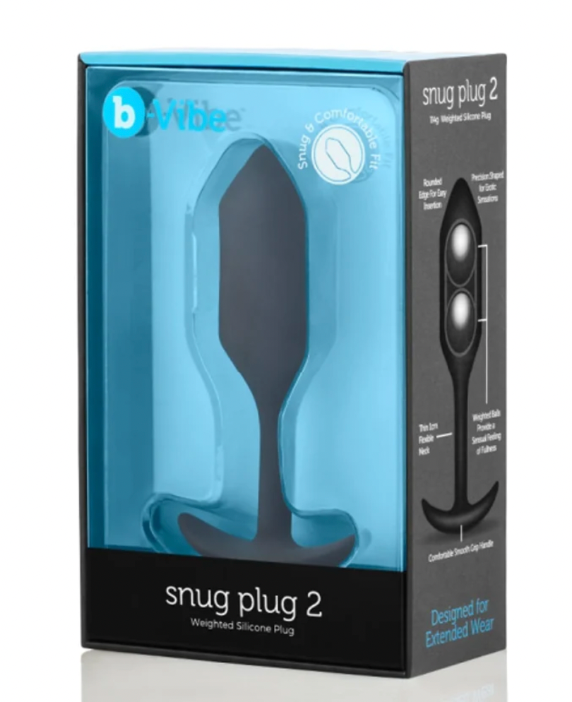 Snug Plug 2 Dildo by B-Vibe- The Nookie