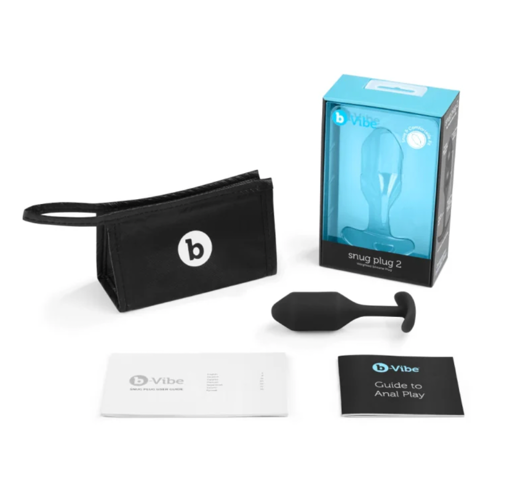 Snug Plug 2 Dildo by B-Vibe- The Nookie