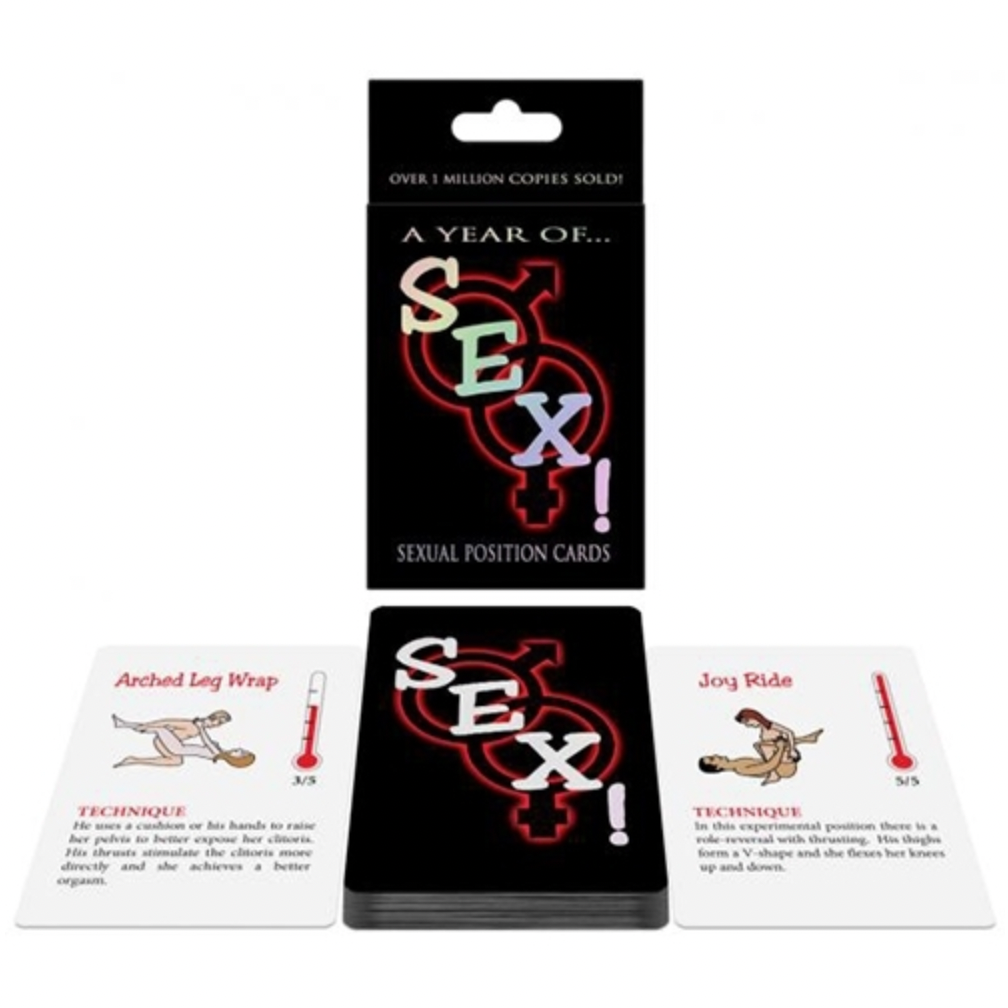 A Year of SEX! Card Game Game by Kheper Games- The Nookie