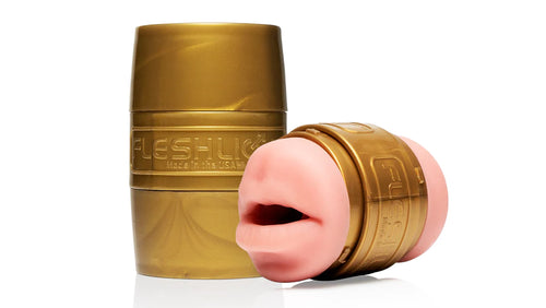  Quickshot Stamina Training Unit Mouth & Butt Penis Pleasure by Fleshlight- The Nookie