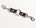  Two Way Connector in Silver Kink by Aslan Leather- The Nookie