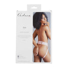  Ava High Waist Open Ring Panty in Pink Lingerie by Allure- The Nookie