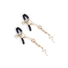 Luxe Nipple Clamps: Glittering Serpent Kink by Liebe Seele- The Nookie