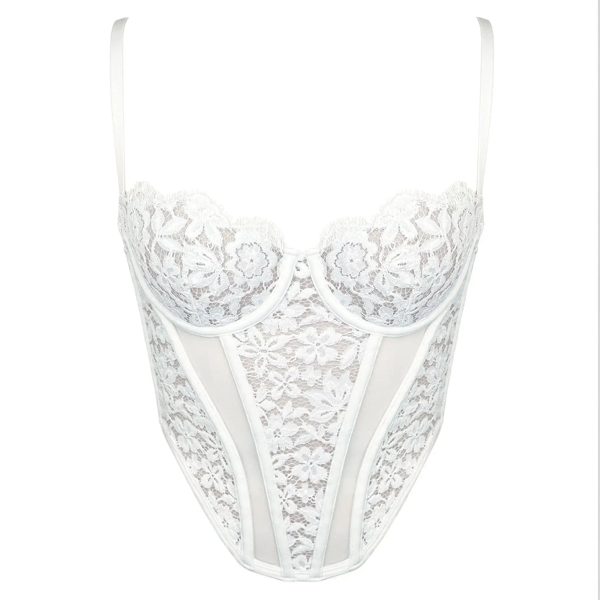  Frisson Corset Crystal Lingerie by Monique Morin Lingerie- The Nookie