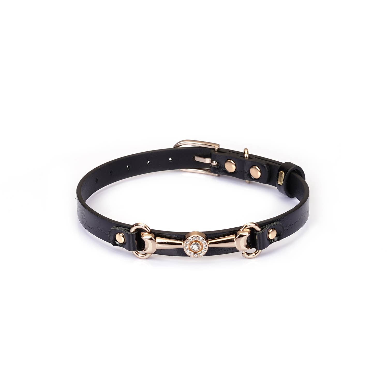 Luxury Rhinestone Circle Collar Kink by Liebe Seele- The Nookie