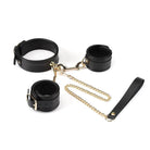  Premium Black Leather Bondage Set Kink by Liebe Seele- The Nookie