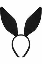  Black Satin Bunny Ears Lingerie by Daisy Corsets- The Nookie