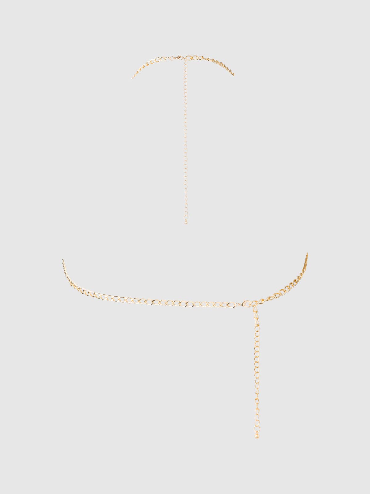 Chain Drape Bralette in Gold Lingerie by House of Desire- The Nookie