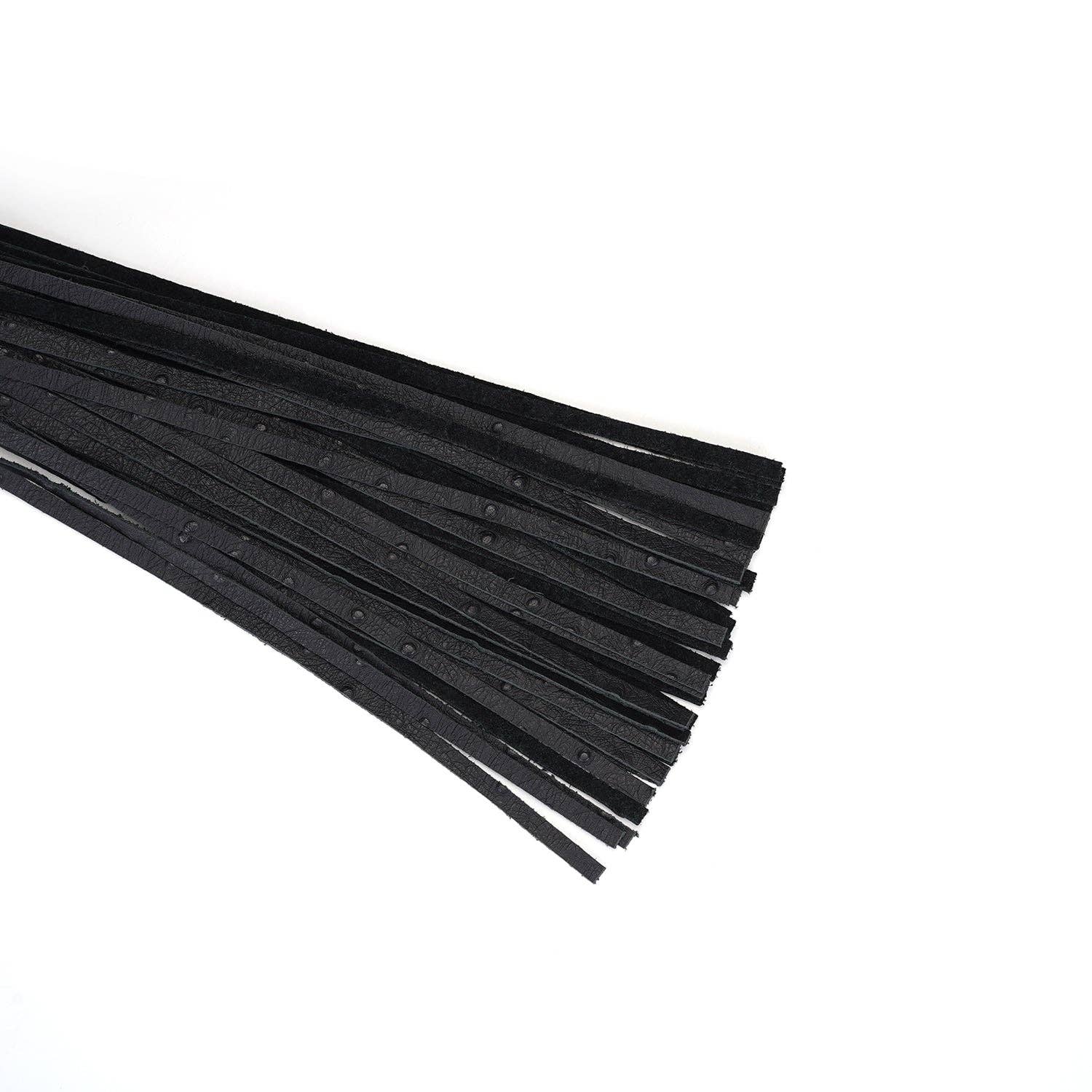 Demon's Kiss Black Leather Flogger Whip Kink by Liebe Seele- The Nookie