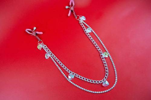 Babygirl Nipple Clamps Silver Kink by Kynx by Brynx- The Nookie