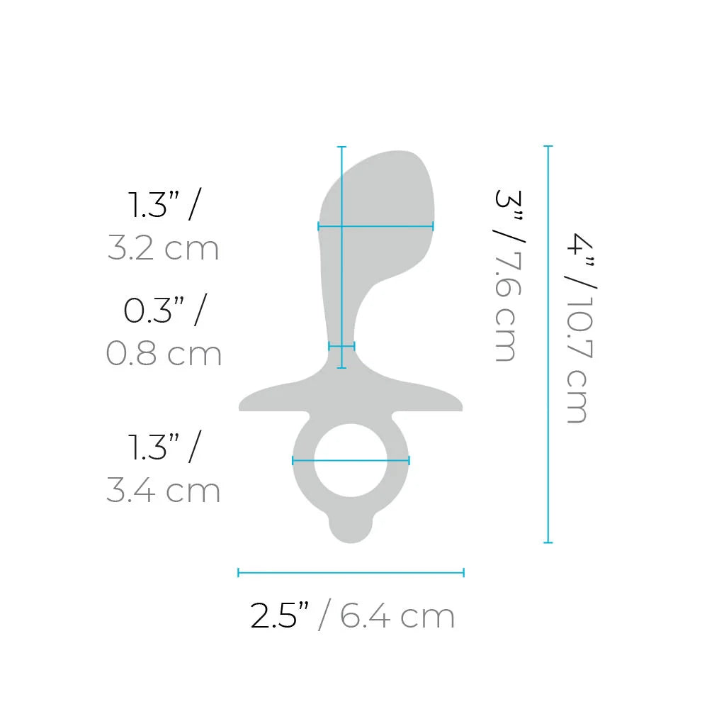 Bulb Plug by B-Vibe Dildo by B-Vibe- The Nookie