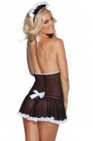  French Maid Baby Doll Lingerie by Coquette- The Nookie