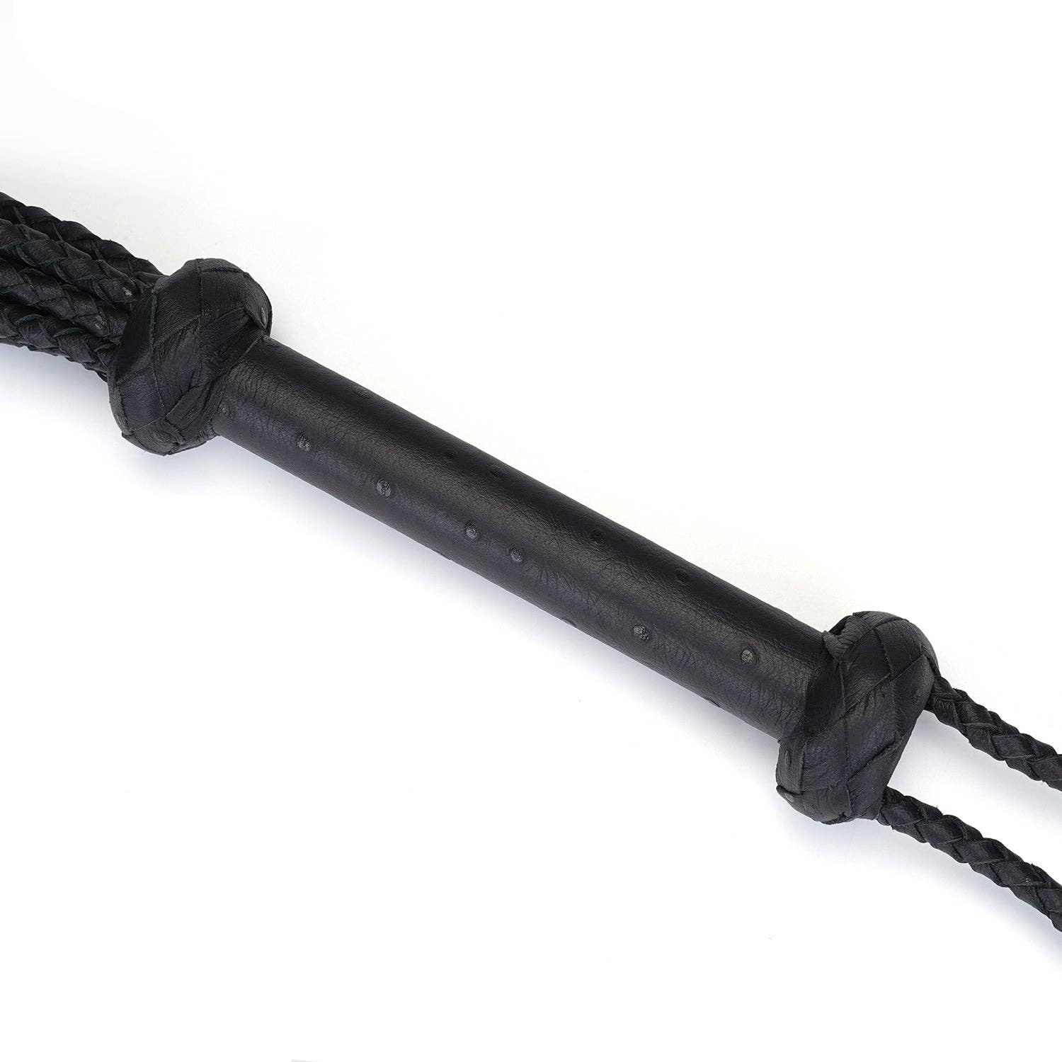 Demon's Kiss Black Leather Cat O' Nine Spanking Whip Kink by Liebe Seele- The Nookie