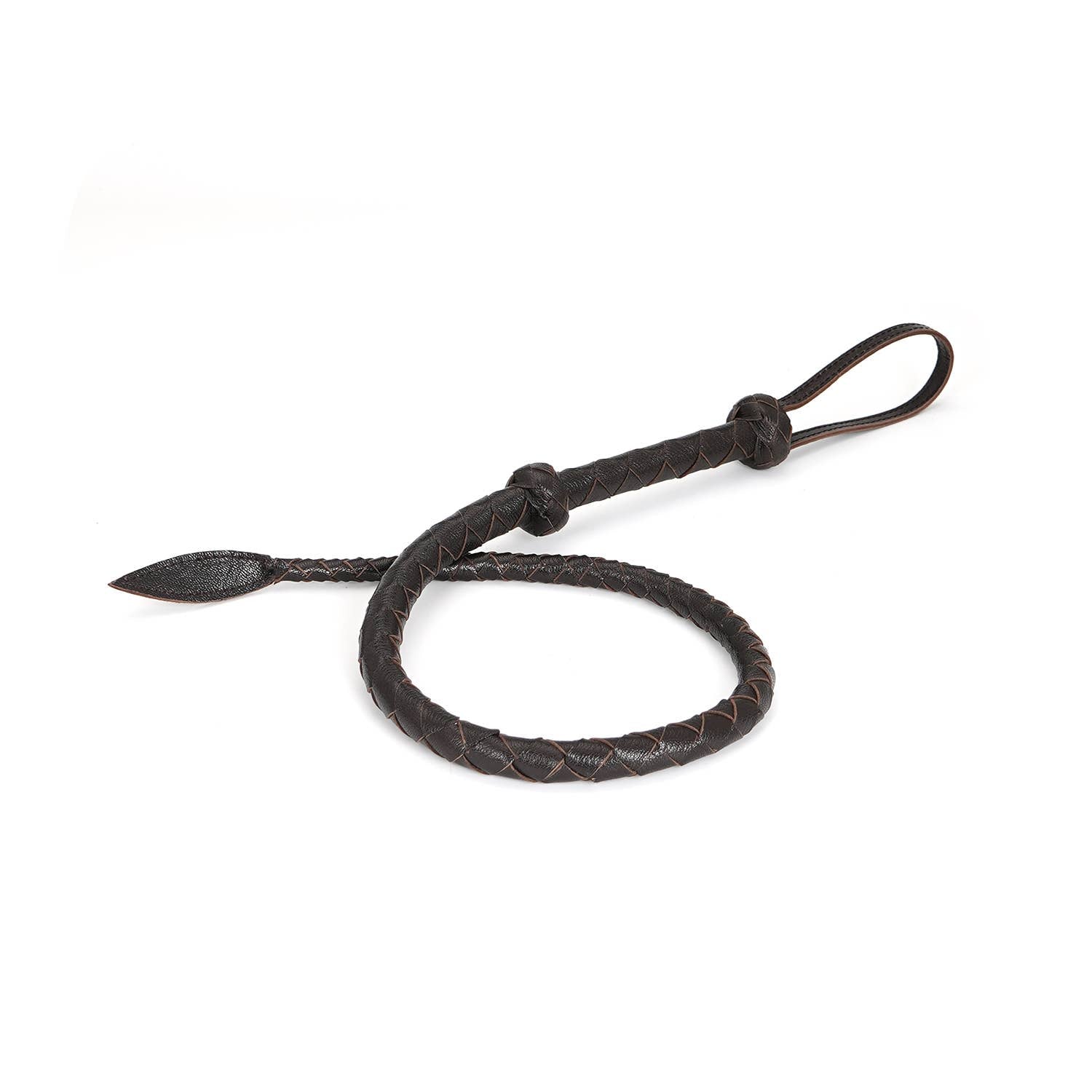  Wild Gent Brown Lamb Leather Whip Kink by Liebe Seele- The Nookie