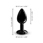 Dorcel Black Diamond Plug Size Small Dildo by Dorcel- The Nookie