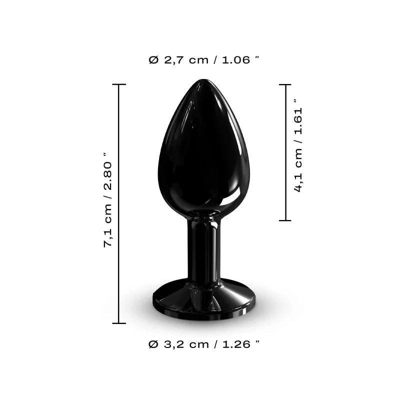 Dorcel Black Diamond Plug Size Small Dildo by Dorcel- The Nookie