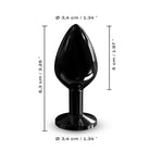 Dorcel Black Diamond Plug Size Medium Dildo by Dorcel- The Nookie