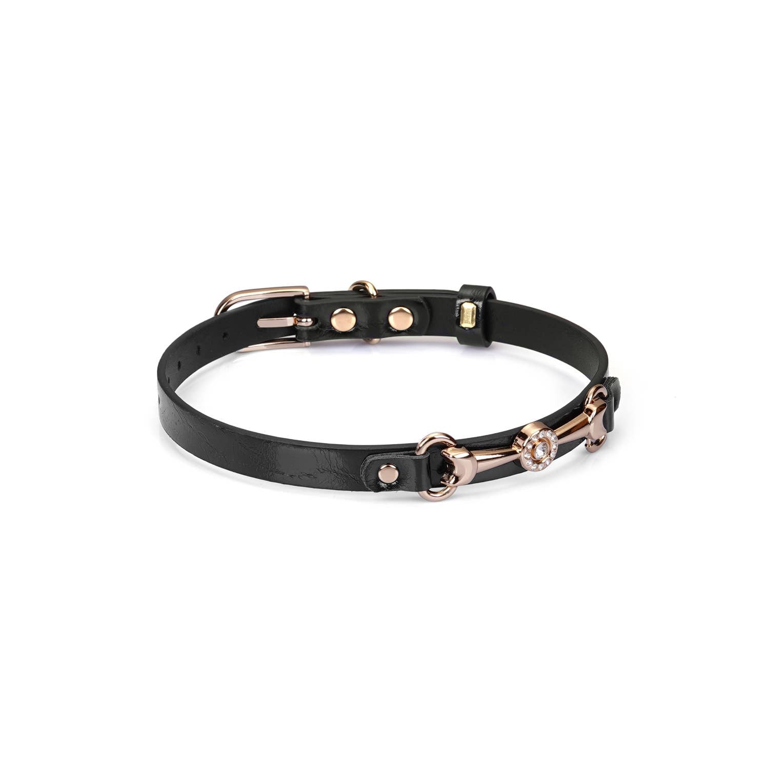 Luxury Rhinestone Circle Collar Kink by Liebe Seele- The Nookie