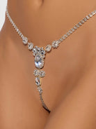 OS Ornate Rhinestone G-string Lingerie by House of Desire- The Nookie