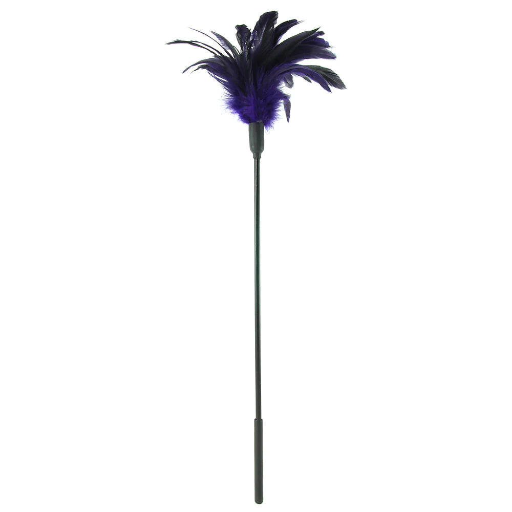  Starburst Feather Body Tickler in Violet Kink by Sportsheets- The Nookie