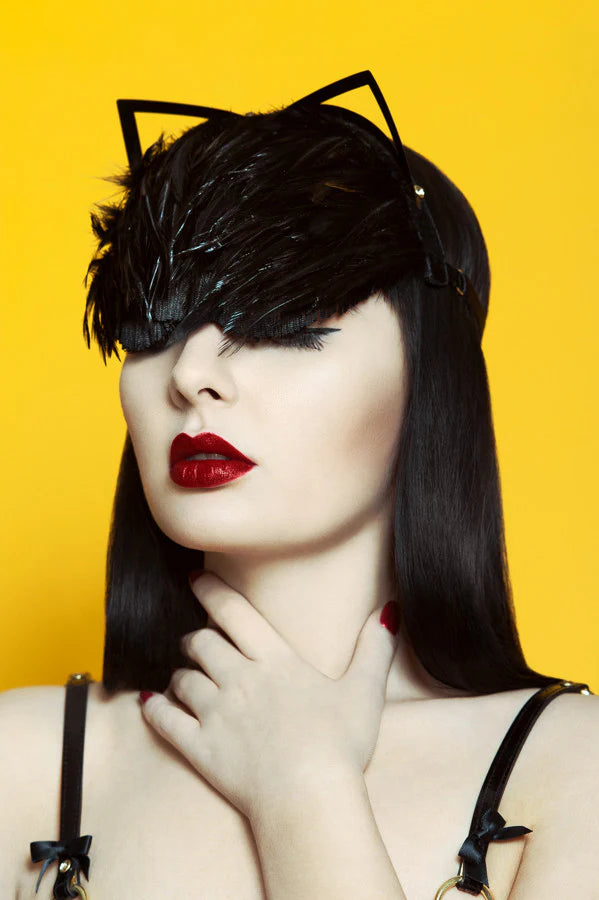 Fräulein Kink Caviar Kitten Mask Mask by Fräulein Kink- The Nookie