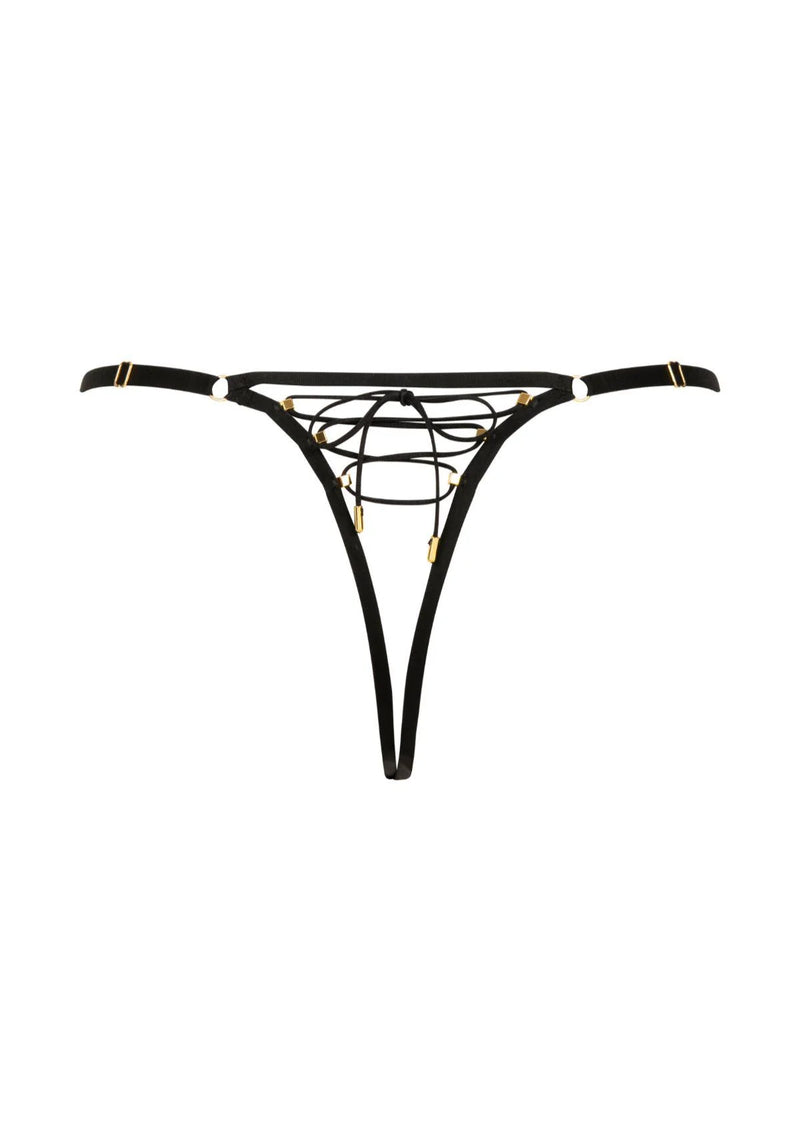  Enlace Me Open Thong Lingerie by Atelier Amour- The Nookie