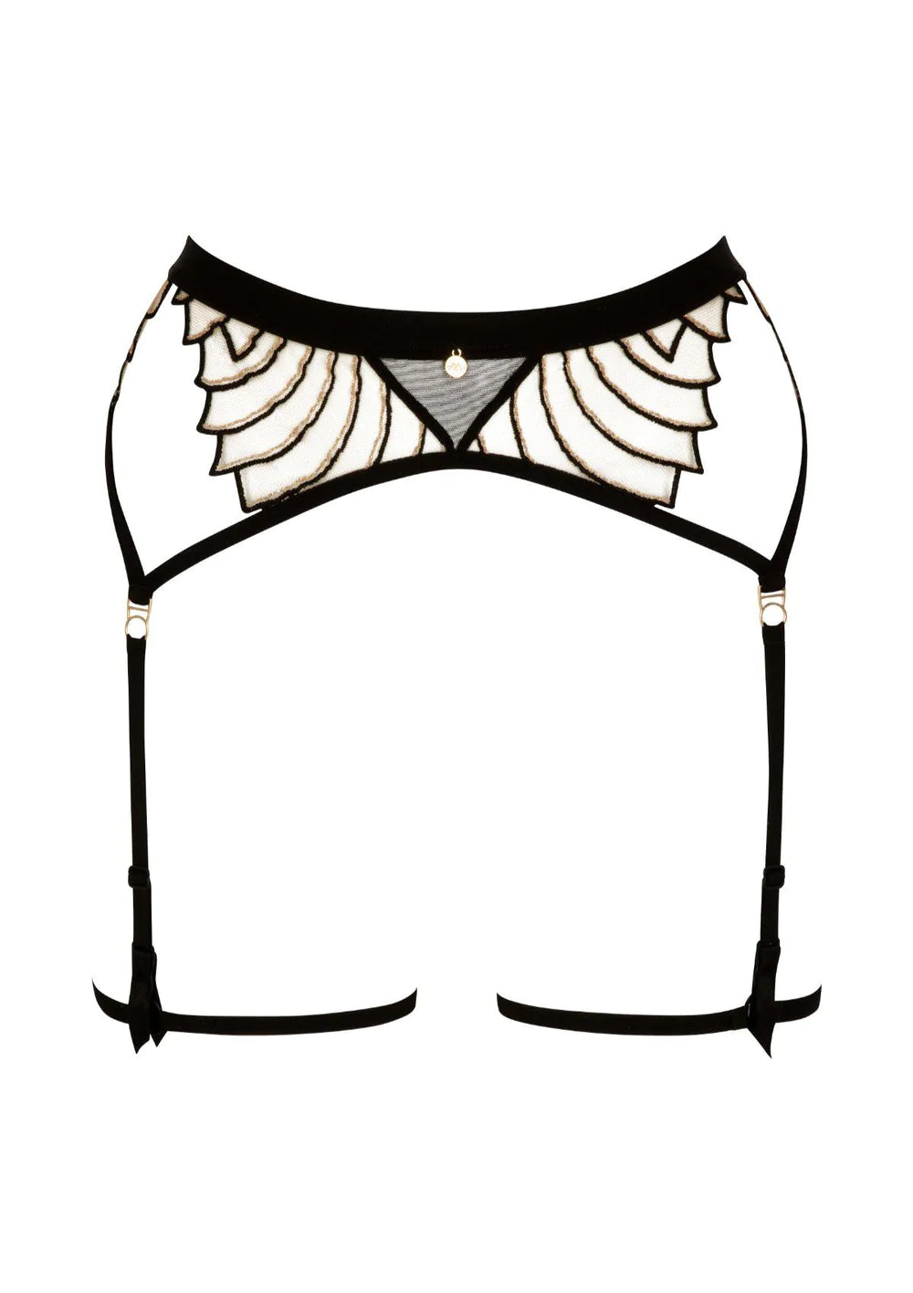  Cosmic Dream Suspender Belt Lingerie by Atelier Amour- The Nookie