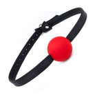  Silicone Ball Gag with Leather Strap Kink by Stockroom- The Nookie