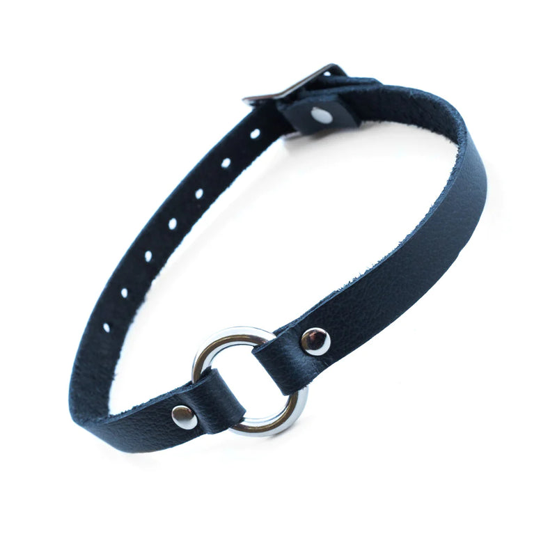 Black O-Ring Choker Kink by Stockroom- The Nookie