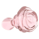  Booty Sparks Rose Glass Plug Dildo by Booty Sparks- The Nookie