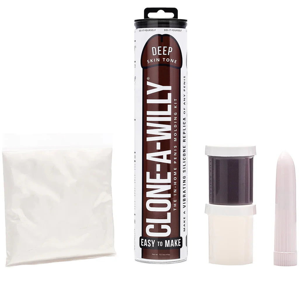 Clone-A-Willy Kit in Deep Skin Tone Vibrator by Empire Labs- The Nookie